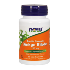 Ginkgo biloba NOW, 120 mg, qopqoqlar. № 50